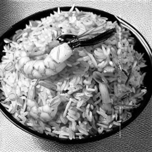 Prawns Rice Chow [fried]