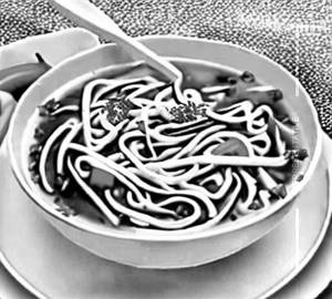 Veg Noodles Soup