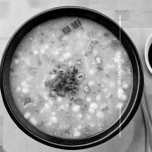 Egg mushroom corn soup