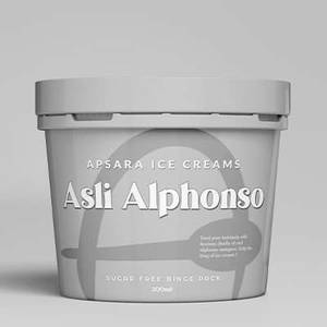 Zero Added Sugar Asli Alphonso Mango Icecream (Small Scoop [80 Ml])