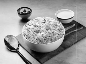 Chicken garlic fried rice