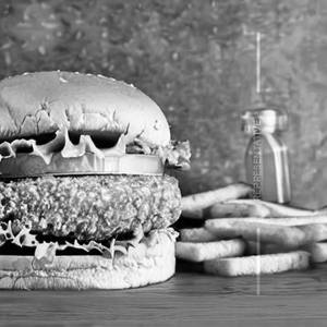 Chicken Patty Burger