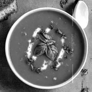 Tomato Soup Half