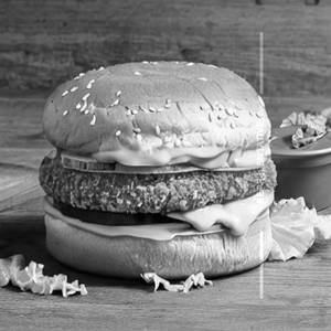Veg Cheesy Stack Burger