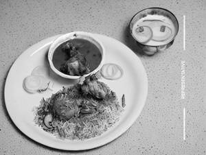 Chicken Biryani & Solkadi
