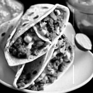 Veg Nachos Wrap