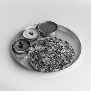 Uttapam With Sambar And Coconut Chutney