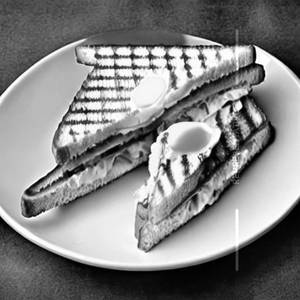 Grill Egg Sandwich