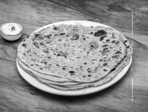 Onion Lachha Parantha