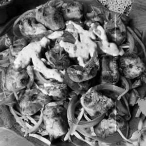Seekh Kabab Chicken Salad