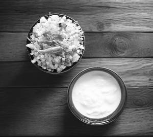 Sabudana Khichdi With Curd