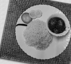 Steam Rice With Pork Masala(3pcs)