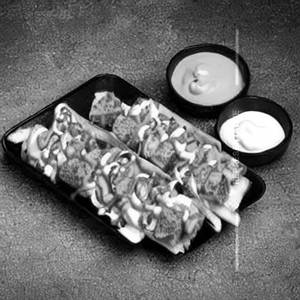 Paneer Tikka Wrap & Cheese Loaded Fries