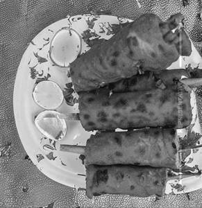 Stuffed Tangri Kebab