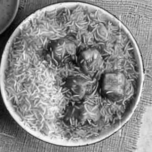 Veg Manchurian Biryani