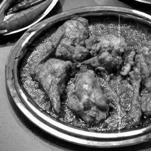 Mattar Chicken