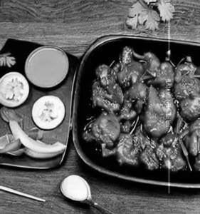 Chilli chicken gravy
