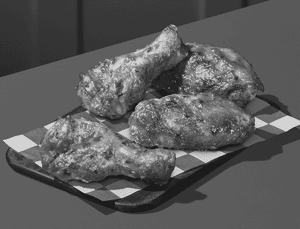 Baked Royal Spice Chicken Wings 4pc
