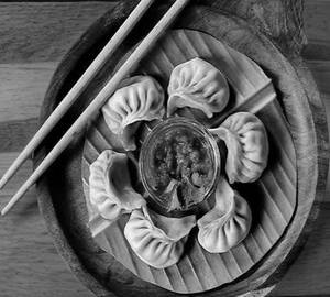 Fried Chicken Peri Peri Momos
