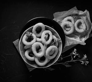 Crispy onion rings