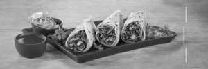 Soya Chaap Wrap