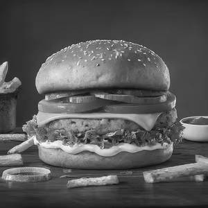 Spicy Paneer Burger