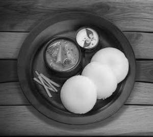 Idli sambhar [2 pieces]