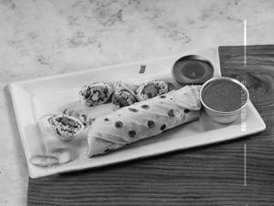 Afghani chaap roll