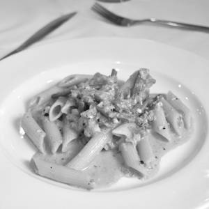 Penne With Asparagus, Tomatoes And Parmesan Cream
