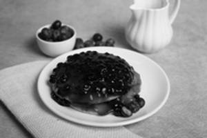 Blueberry Cream Short Pancake