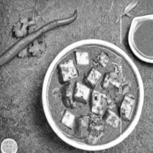 Chettinadu paneer curry  gravy