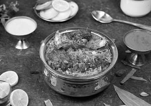 Matka Veg Mutton Biryani