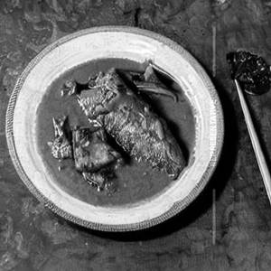 Lai Xaak Maas- Fish In Mustard Greens (Chonok)