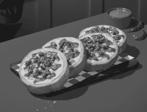 Kadhai Keema Garlic Bread