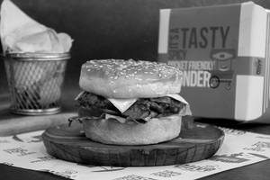 Mushroom Cheese Burger