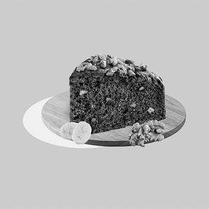 Banana Walnut Cake.