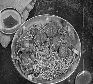 Gobhi Manchurian Noodles