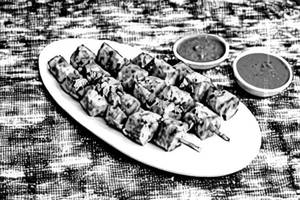 Paneer & Cheese Seekh Kabab