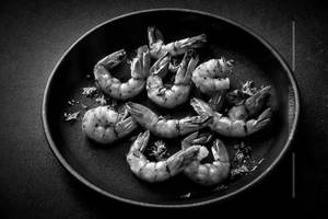 Schezwan Prawns (Dry)