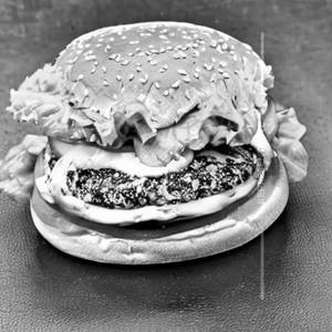 Spinach Feta Mushroom Burger