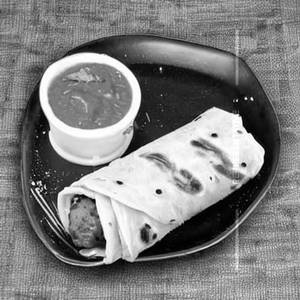 Aloo Tikki Masala Roll