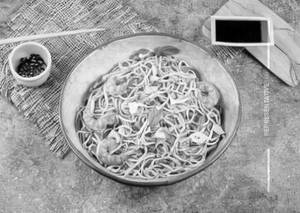 Prawns Hakka Noodles