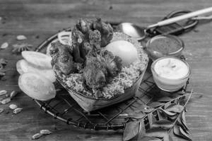 Chicken Lollipop Biryani