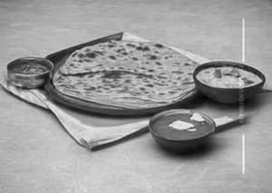 Corn cheese paratha