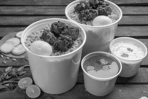 Mutton Bucket Biryani Large(20pcs) 7-8 Person
