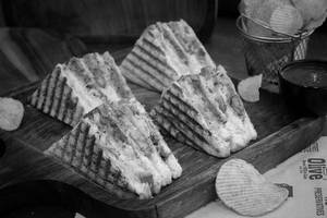 Veg Patty Club Sandwich