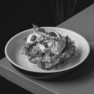 Chicken Keema Benedict