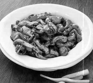 Mushroom Chilly Fry