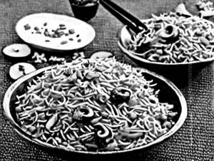 Mushroom Schezwan Fried Rice