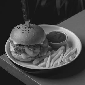 Korean Fried Chicken Burger